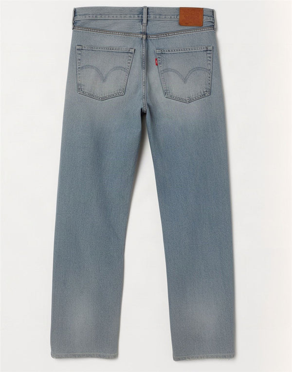 Levi's Uomo 503 Jeans dritti invecchiati W32 L33 Blu