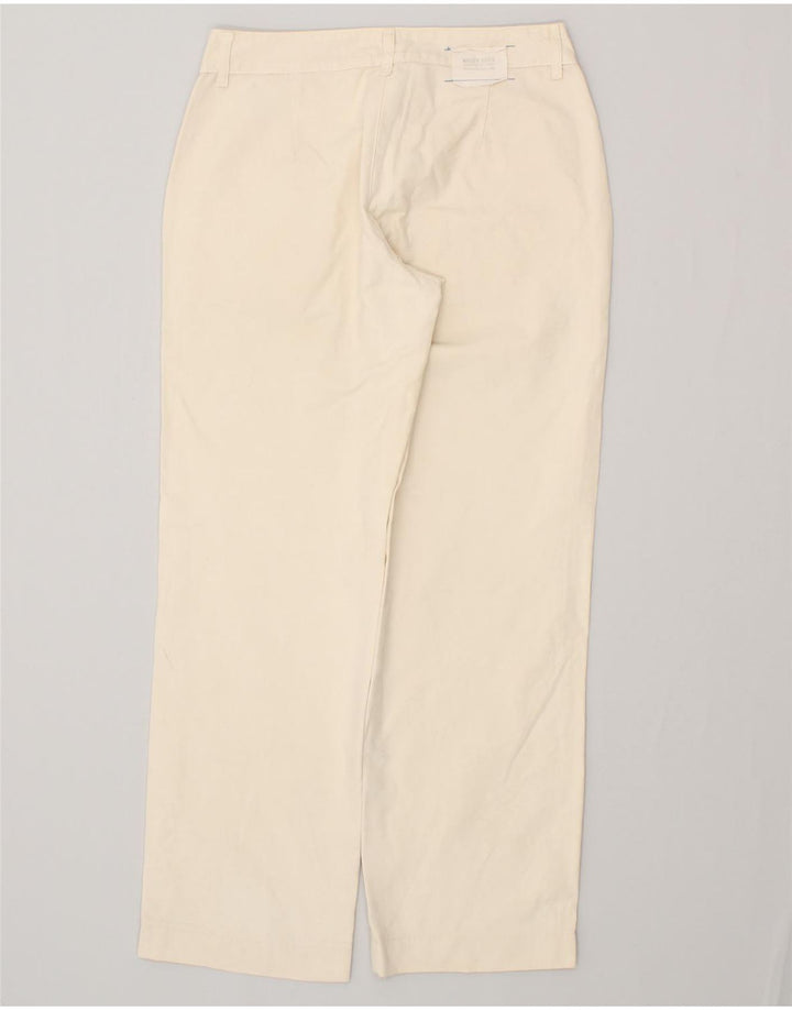 NORTH SAILS Womens Straight Chino Trousers EU 40 Medium W28 L27 White | Vintage North Sails | Thrift | Second-Hand North Sails | Used Clothing | Messina Hembry 