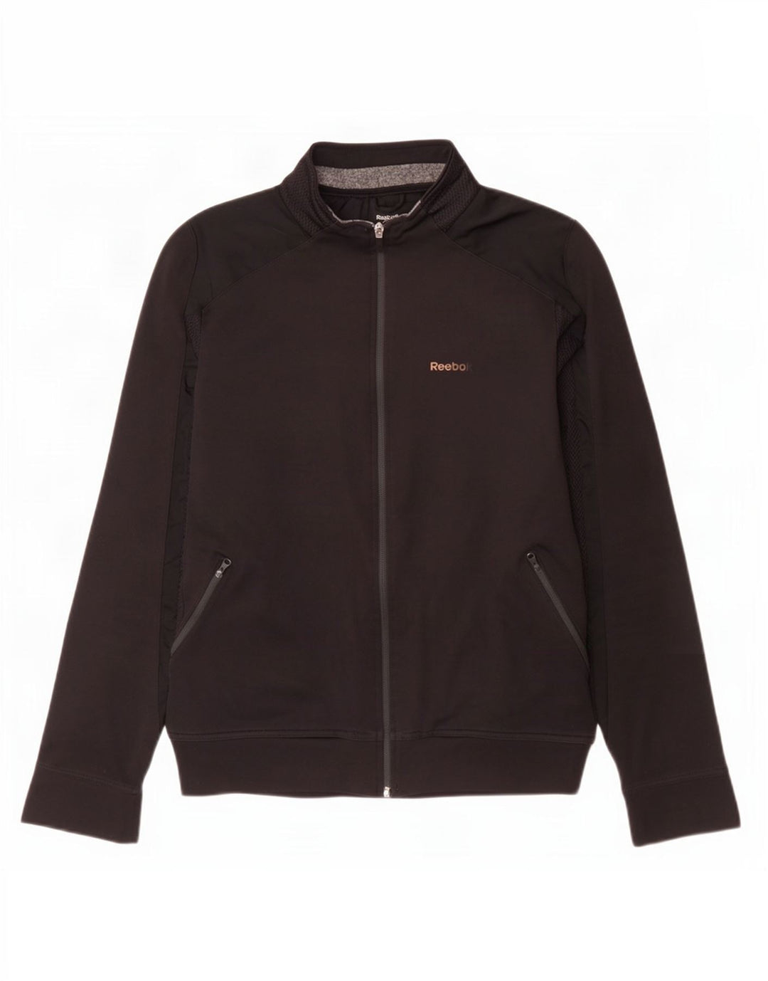 Reebok Veste de Survêtement Graphique Homme Petit Noir Polyester