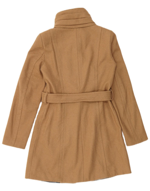 Zara Damen Mantel UK 10 Small Beige