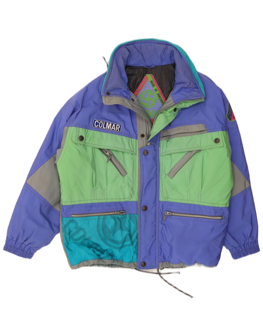 Giacca da sci grafica da uomo Colmar IT 52 Large multicolore Colourblock