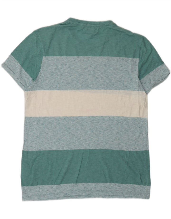 Jules Herre Regular Fit T-Shirt Top XL Flerfarvet stribet bomuld