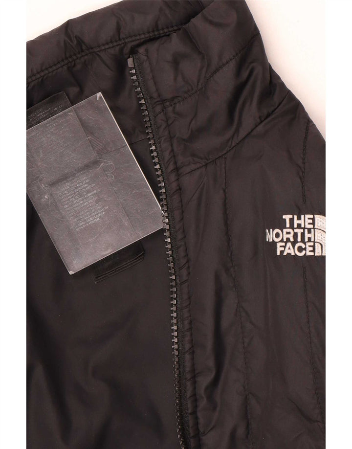 The North Face Dame Polstret Jakke UK 12 Medium Sort Nylon