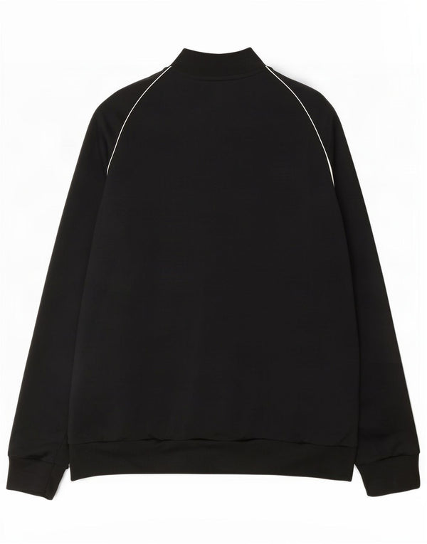 Veste de survêtement Adidas Garçon 13-14 ans Noir Polyester