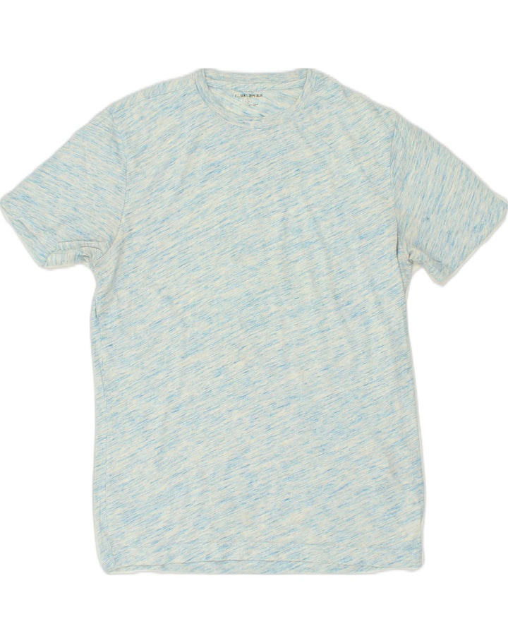 BANANA REPUBLIC Mens T-Shirt Top Small Blue Flecked Cotton | Vintage Banana Republic | Thrift | Second-Hand Banana Republic | Used Clothing | Messina Hembry 