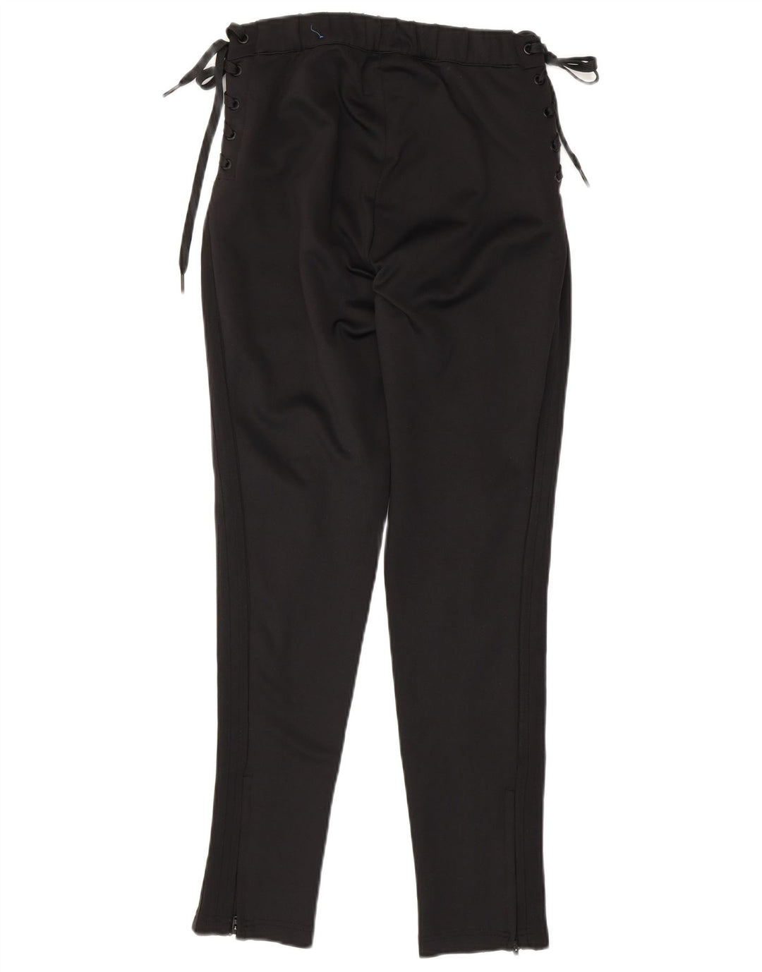 Adidas Womens Tracksuit Trousers UK 14 Medium Black Cotton