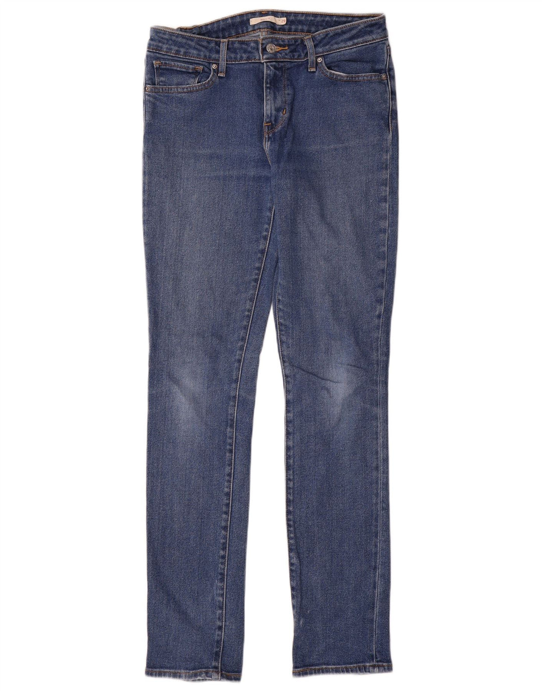 Levi's Damen 712 Slim Jeans W29 L32 Blaue Baumwolle