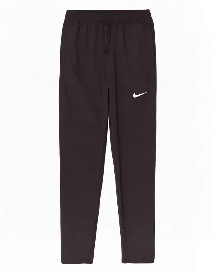 Nike Damen Dri Fit Trainingshose UK 14 Medium Schwarz Polyester