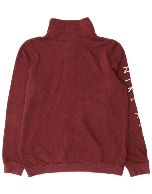 Damska bluza dresowa Nike Oversize Graphic UK 10 Small Burgund