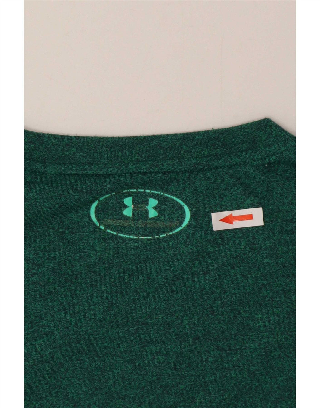 Under Armour Mens loose T-Shirt Top Medium Green Flecked