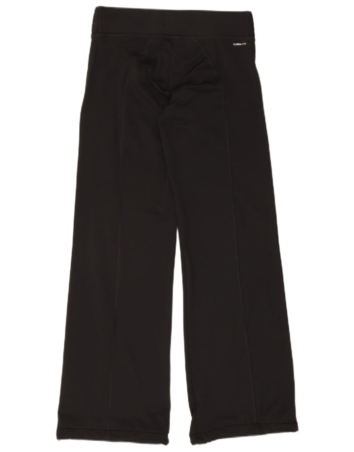 Adidas Womens Tracksuit Trousers UK 12/14 Medium Black Polyester