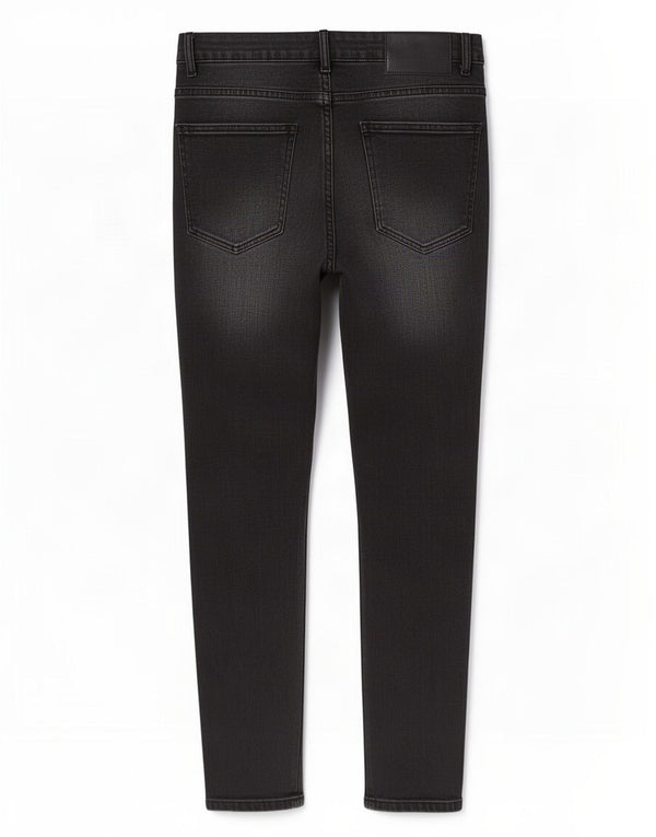 Jeans skinny da uomo Zara EU 44 Large W34 L30 Neri