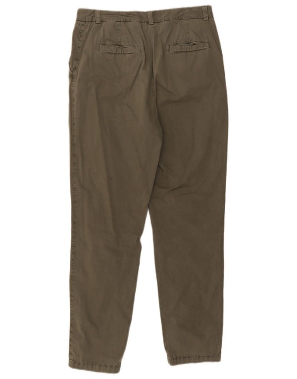 Женские узкие брюки чинос Marks & Spencer UK 12 Medium W30 L30 Хаки