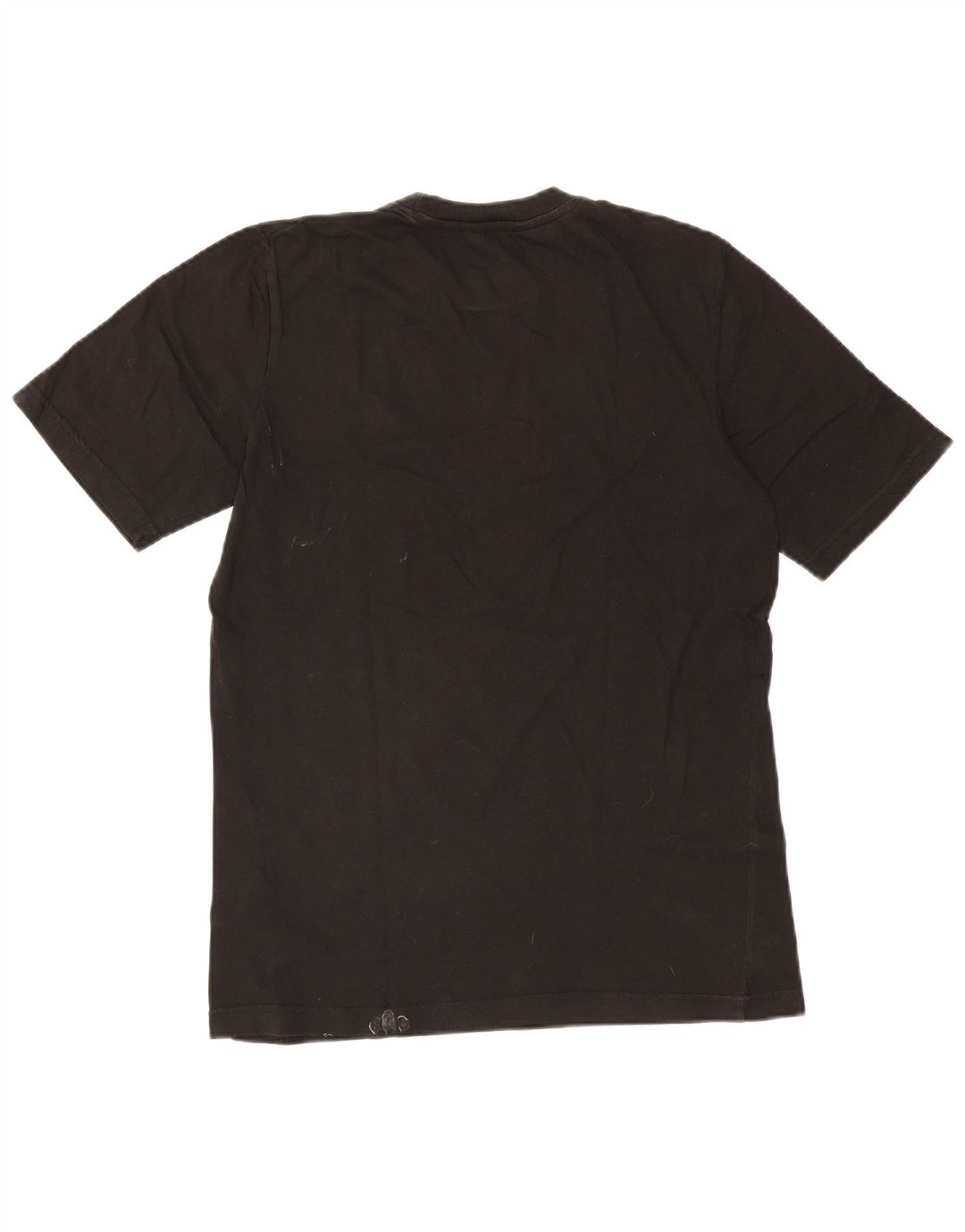 Kappa Mens T-Shirt Top Large Black Cotton