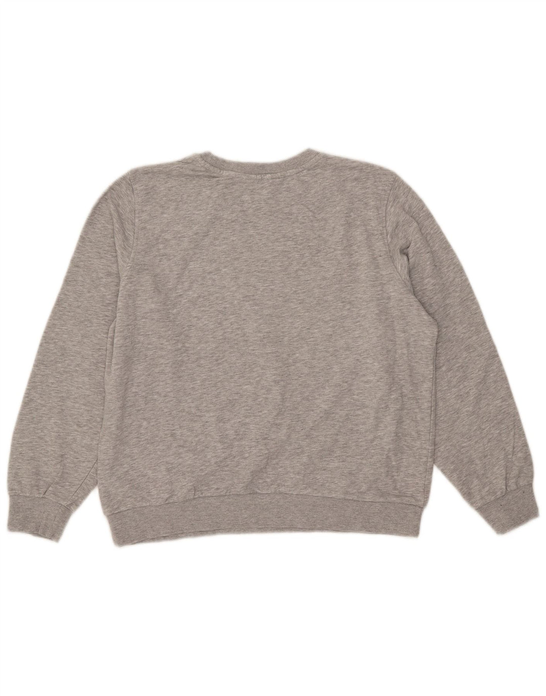 Marks & Spencer Womens Sweatshirt Jumper UK 16 Large Grey Cotton