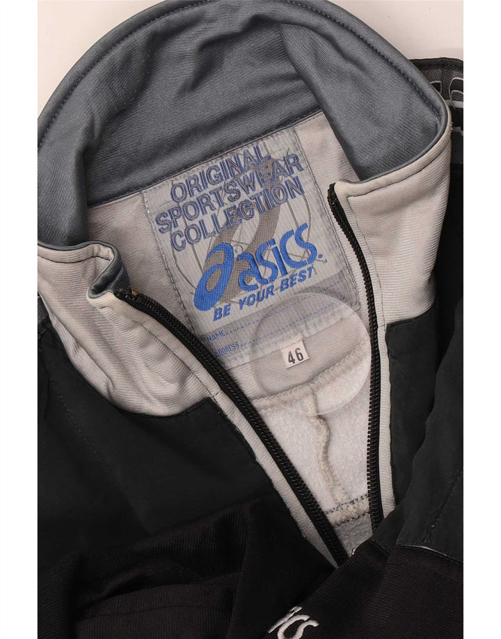 Ανδρική φόρμα γραφικών Asics Top Jacket IT 46 Small Black Colourblock