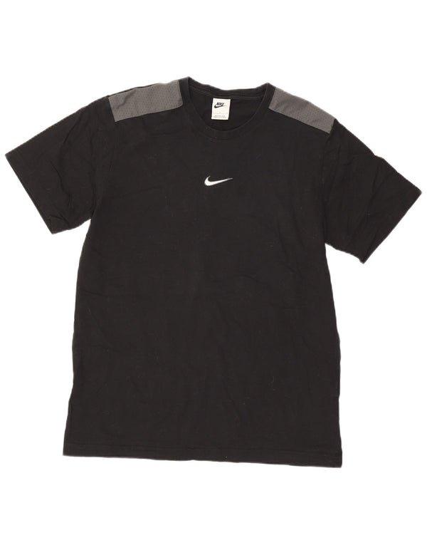 Nike - Camiseta para hombre, talla grande, color negro, algodón