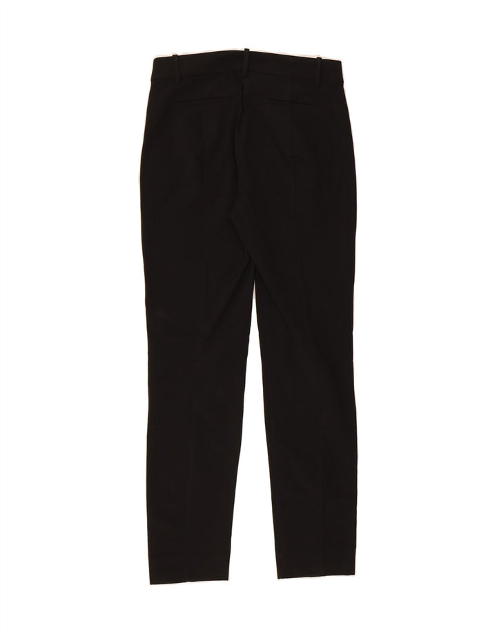 J. CREW Womens Ruby Slim Chino Trousers US 4 Small W28 L30 Black Polyester Vintage J. Crew and Second-Hand J. Crew from Messina Hembry 