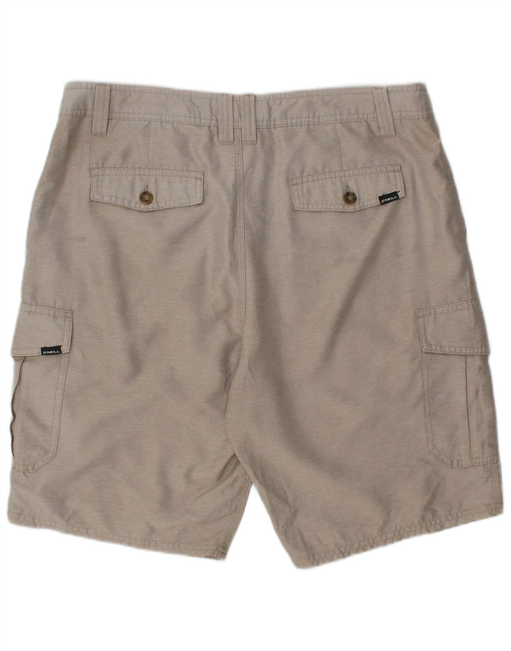O'Neill Mens Cargo Shorts W36 Large  Beige Polyester