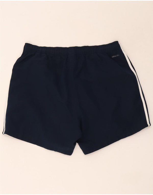 Adidas Mens Climalite Sport Shorts XL Navy Blue Polyester
