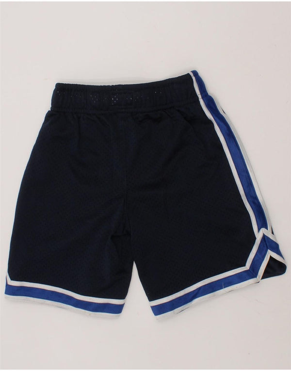 OSH KOSH Boys Sport Shorts 5-6 Years  Navy Blue Colourblock Polyester