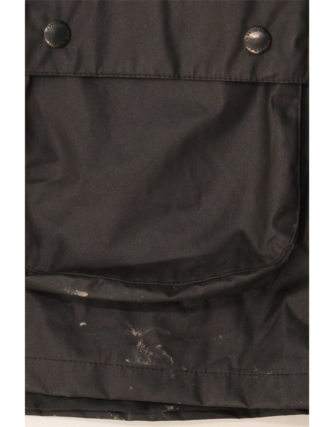 Wikes & Akerman Mens Waxed Cotton Jacket UK 42 XL Black Polyester