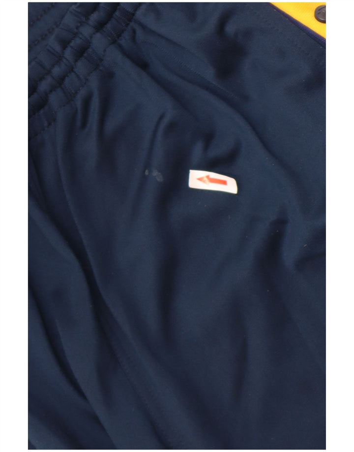 Lotto Mens Joggers Tracksuit Trousers Medium Navy Blue Colourblock