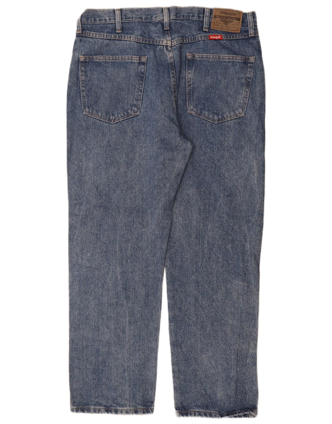 Wrangler Mens Regular Fit Straight Jeans W36 L29 Blue