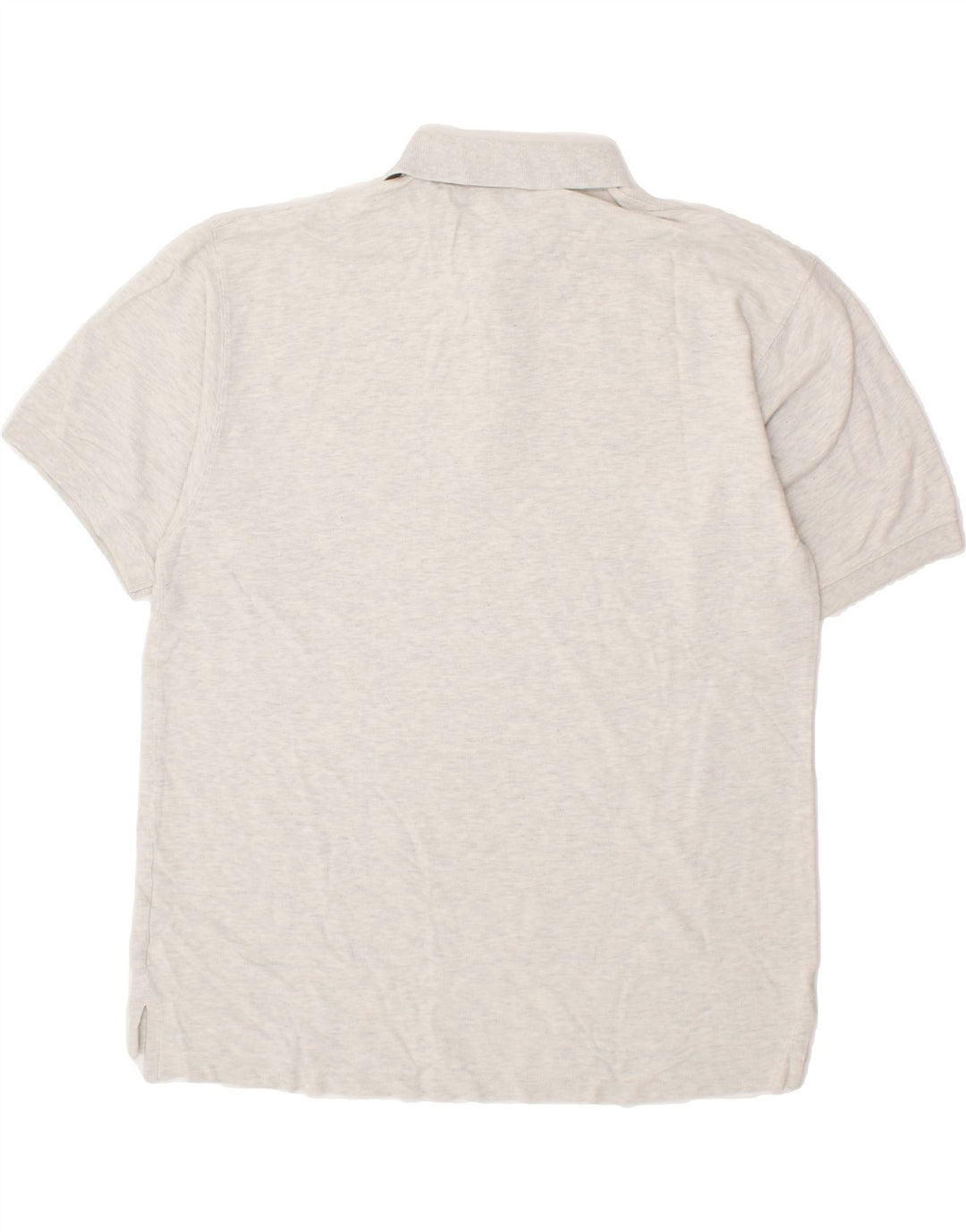 EDDIE BAUER Mens Polo Shirt Medium Grey Cotton Vintage Eddie Bauer and Second-Hand Eddie Bauer from Messina Hembry 