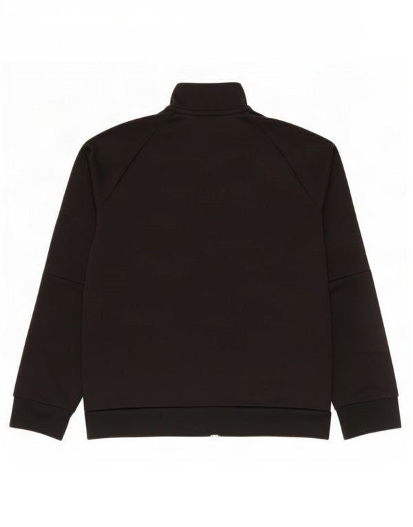 Adidas Chicos Climalite Chándal Top Chaqueta 9-10 Años Negro Poliéster