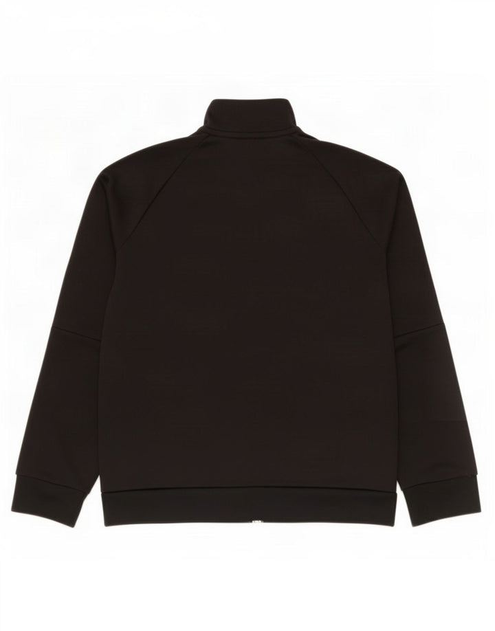 Adidas Chicos Climalite Chándal Top Chaqueta 9-10 Años Negro Poliéster