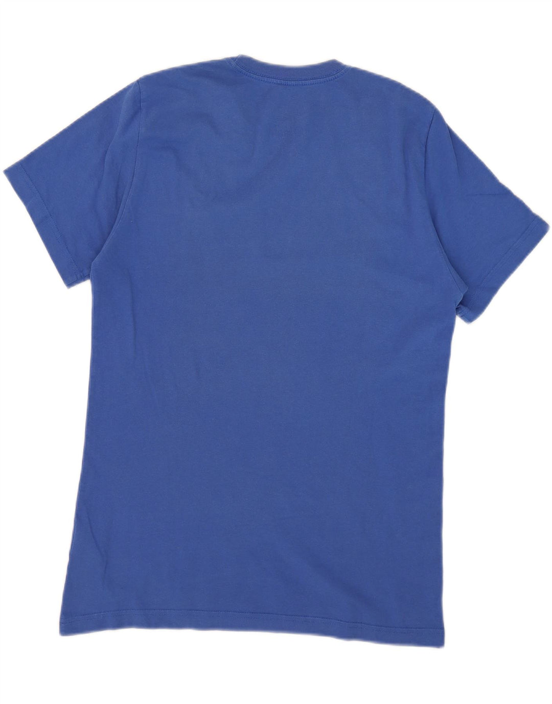 Nike Damen-T-Shirt mit Standard-Passform, mittelblaue Baumwolle