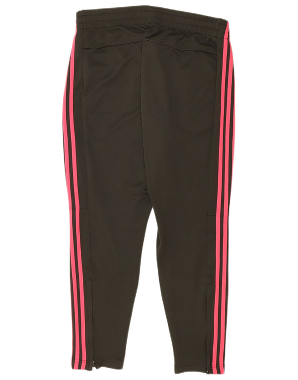 Adidas Womens Tracksuit Trousers UK 16/18 Large Black Polyester
