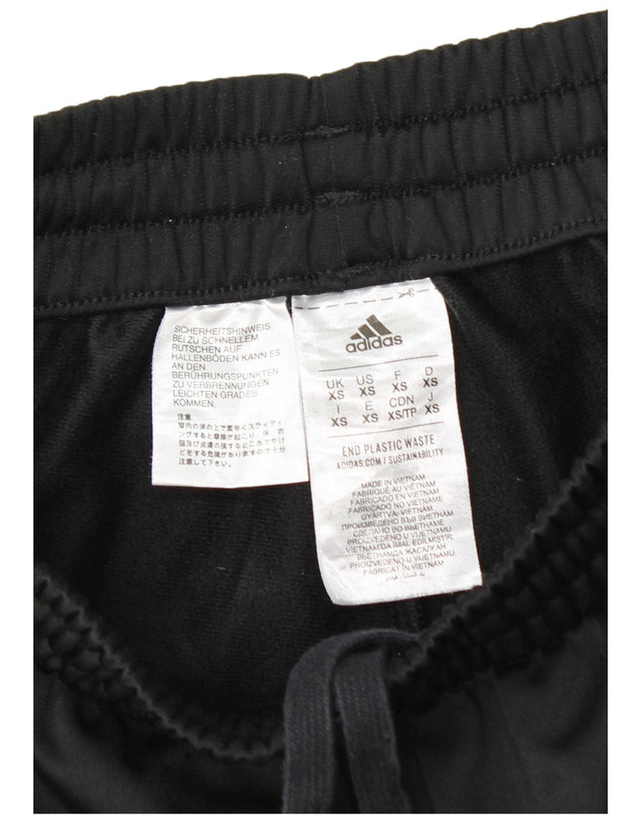 Adidas Mens Tracksuit Trousers Joggers XS  Black Polyester
