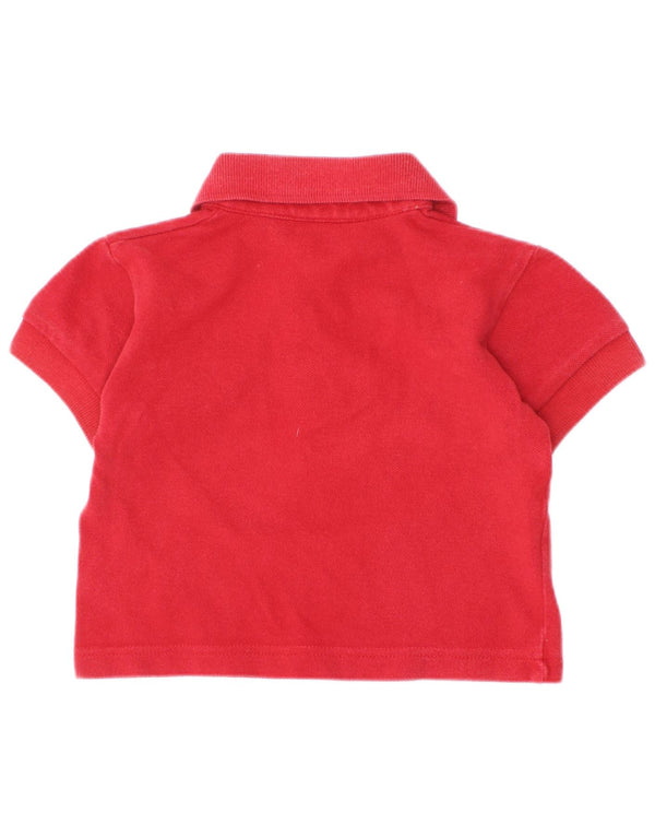 Polo Burberry Neonato 6-9 Mesi Cotone Rosso