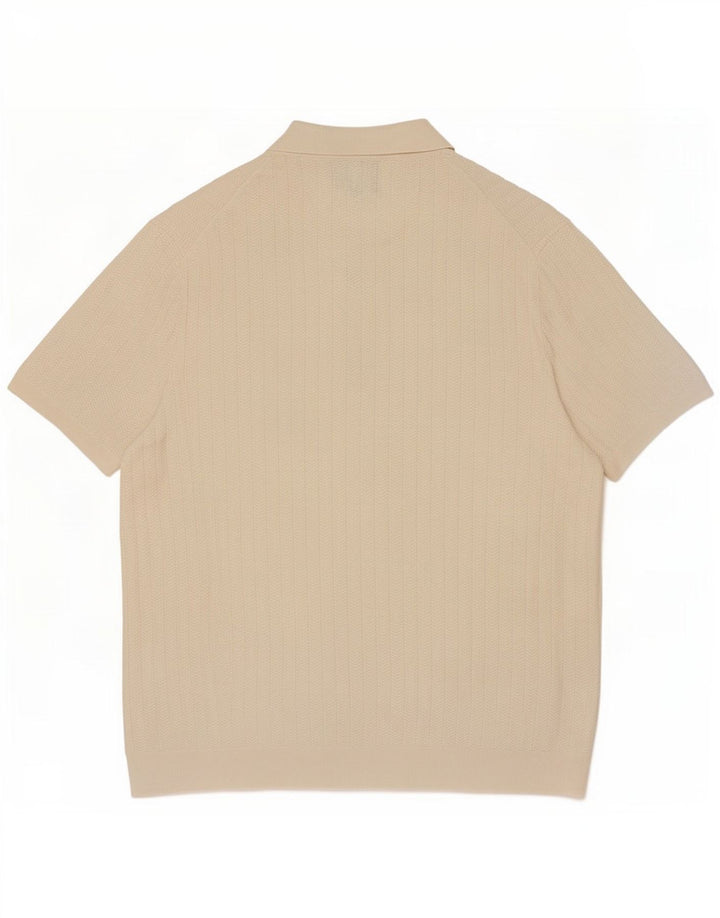 Marks & Spencer Polo Homme XL Blanc Coton