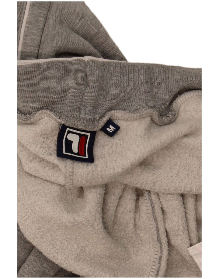 Fila Mens Tracksuit Trousers Joggers Medium Grey Flecked