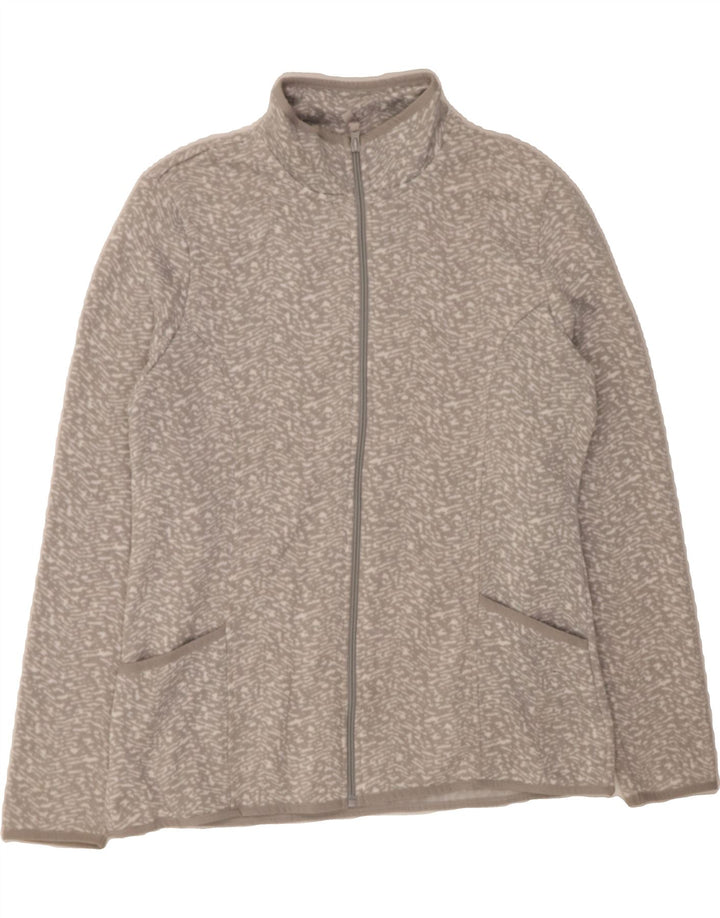 MOUNTAIN WAREHOUSE Womens Tracksuit Top Jacket UK 18 XL Beige Vintage Mountain Warehouse and Second-Hand Mountain Warehouse from Messina Hembry 