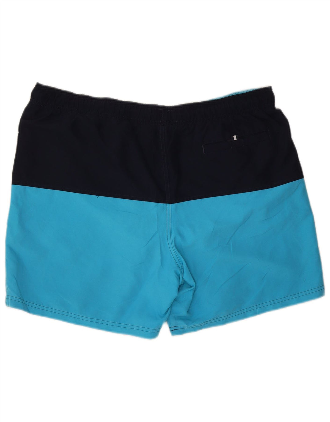 Pantaloncini da bagno da uomo Marks & Spencer XL blu poliestere color block