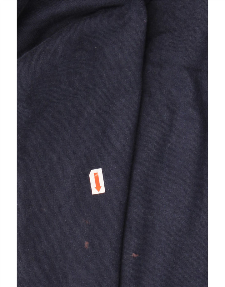 JACK & JONES Mens Graphic Tracksuit Trousers Joggers Medium Navy Blue
