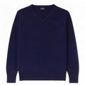 Lotto Mens V-Neck Jumper Sweater Small Navy Blue Acrylic