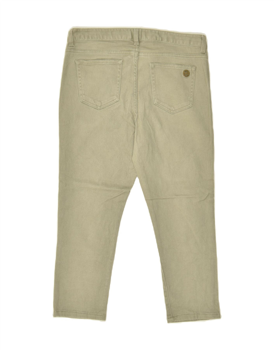MICHAEL KORS Womens Cropped Skinny Cropped Jeans US 8 Medium W30 L22 Grey | Vintage Michael Kors | Thrift | Second-Hand Michael Kors | Used Clothing | Messina Hembry 