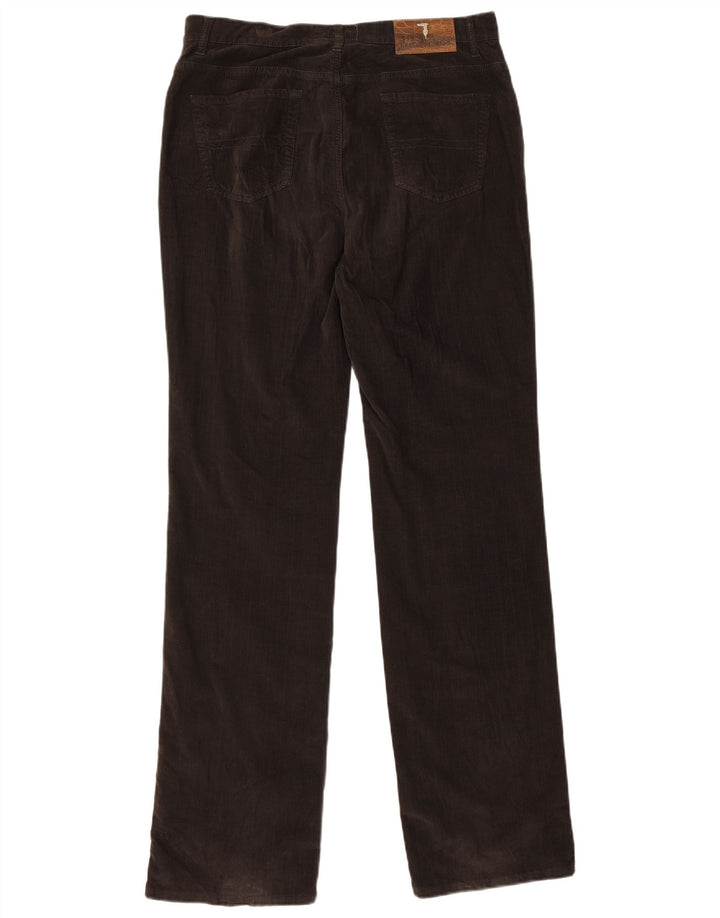 TRUSSARDI Mens Straight Jeans IT 48 Medium W32 L34 Black Cotton