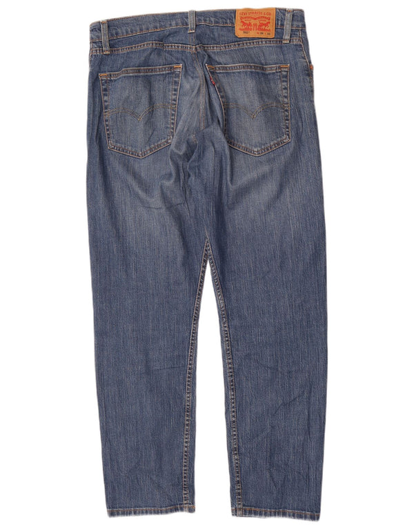 Levi's Uomo 502 Jeans affusolati W36 L32 Cotone blu
