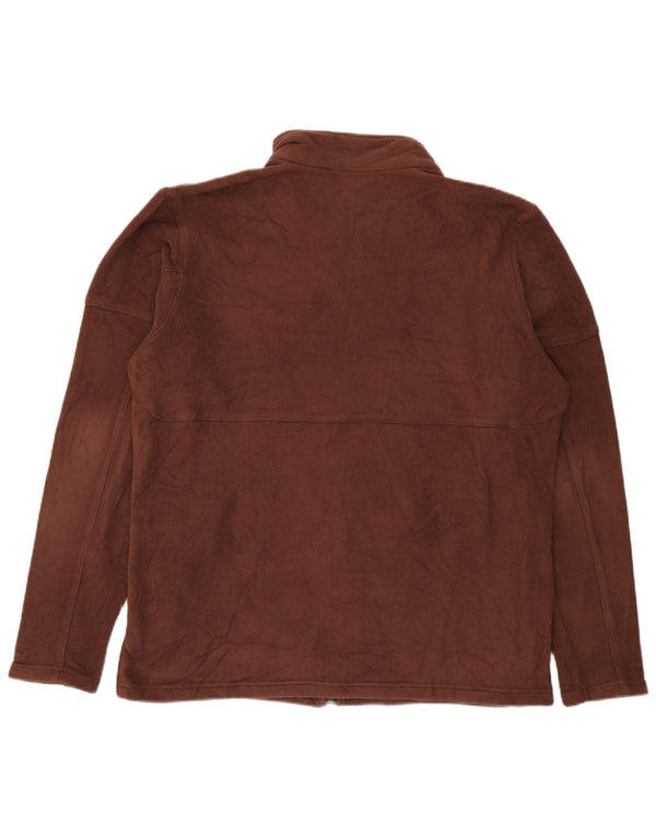 Columbia Chaqueta polar para hombre ES 42 XL Poliéster marrón