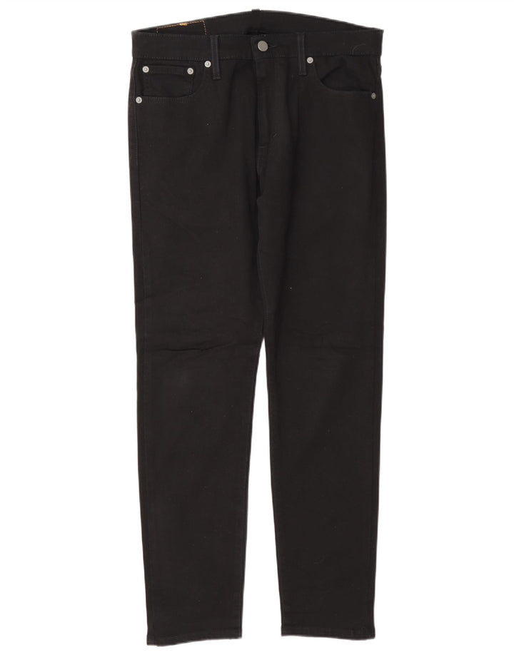 Levi's Uomo 512 Jeans slim affusolati W30 L30 Neri