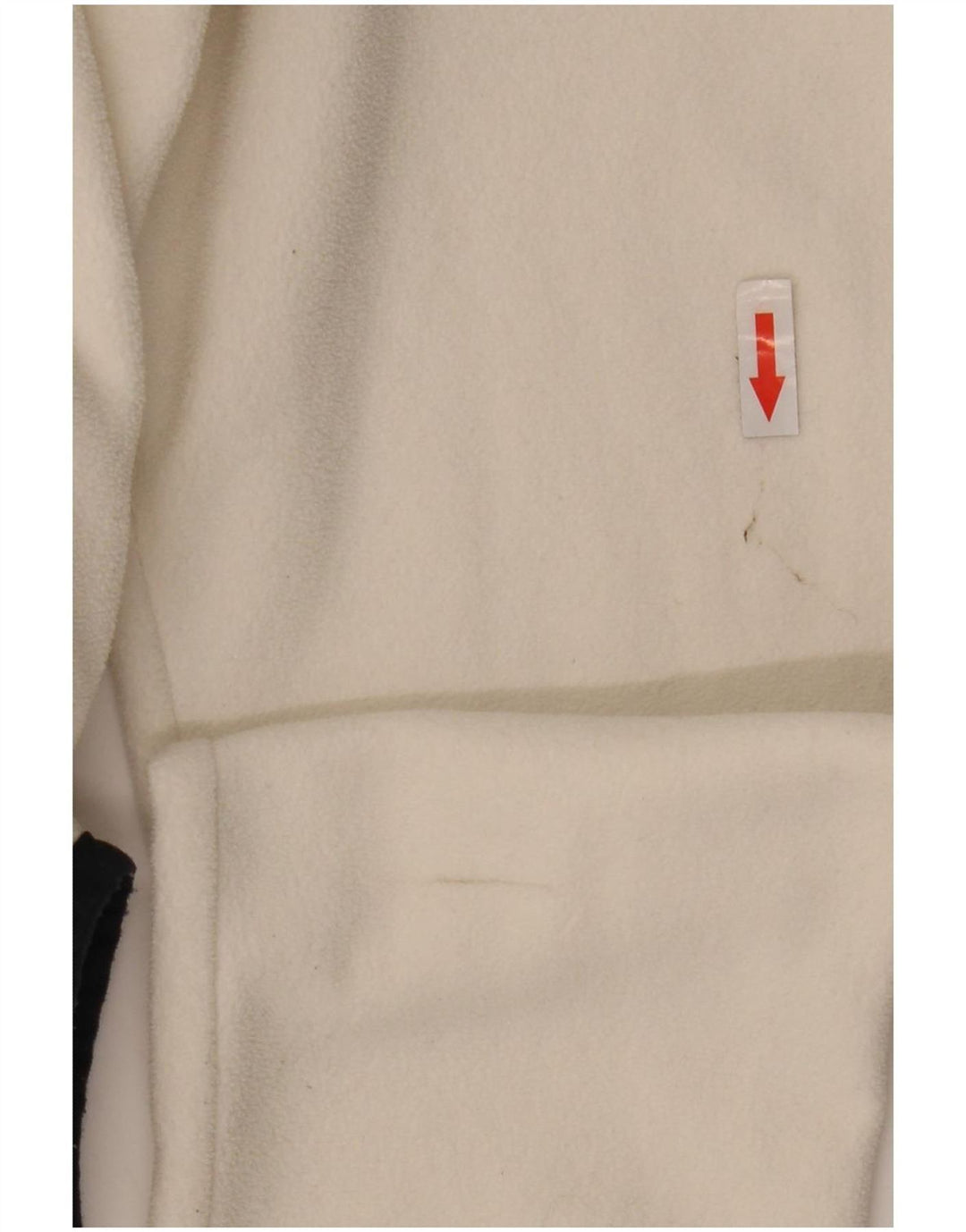 Jachetă Fleece Clima 365 pentru femei Adidas UK 14 Poliester alb mediu