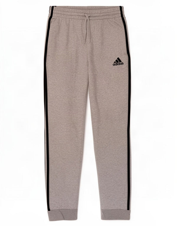 Adidas Pantalon de survêtement pour femme Joggers UK 10 Small Gris Coton