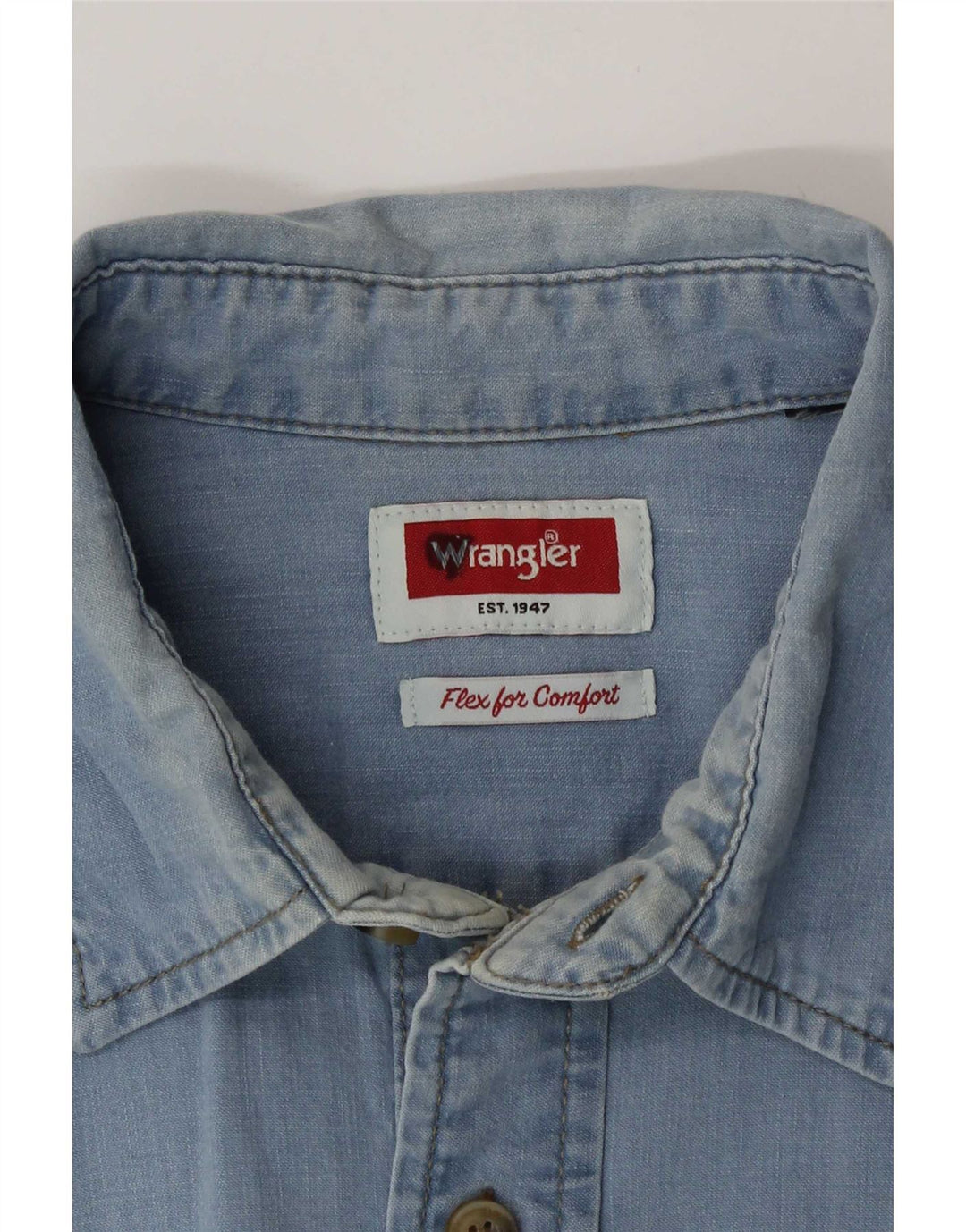 Wrangler muška traper majica Large Blue