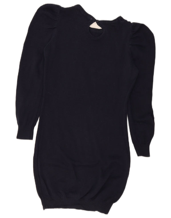 Rochie Pulover pentru Damă Zara UK 12 Medium Bleumarin Acrilic